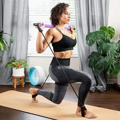 Versatile Pilates Resistance Trainer for Quick Full-Body Workouts