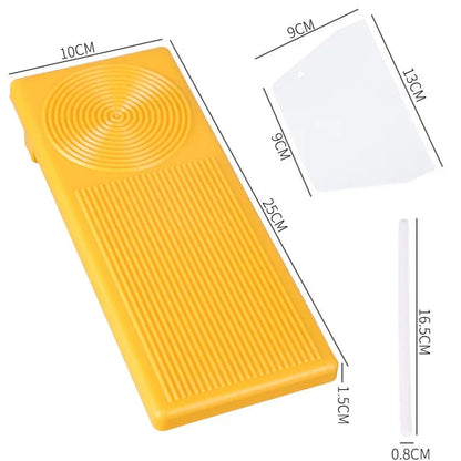 3-Piece Pasta Maker Set with Gnocchi Board and Dough Roller | Perfect for Spaghetti & Noodles