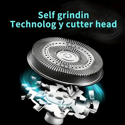 Compact Electric Shaver for Smooth Skin on the Go