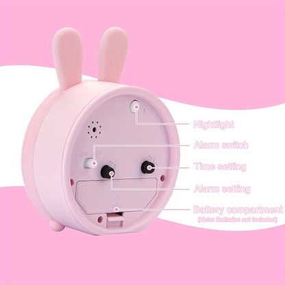 Bedside Clock with Night Light – Silent Alarm for Better Sleep