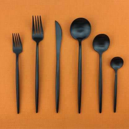Stainless Steel Flatware Set with 36 Pieces