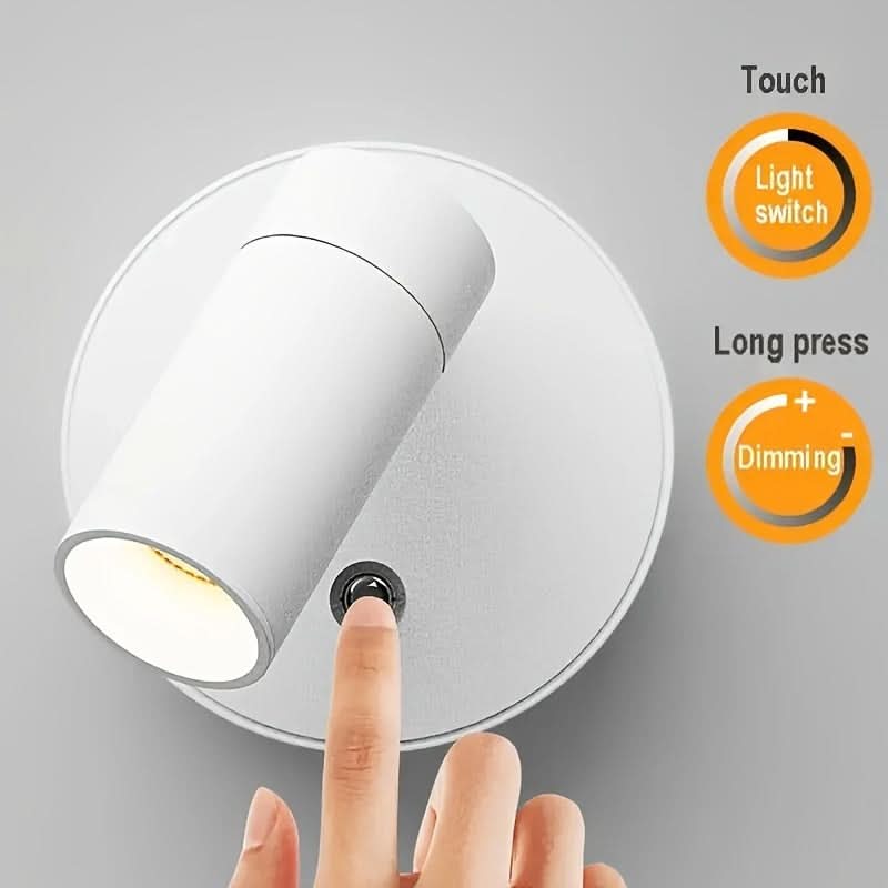 Adjustable Wall Lamp with Rotating Projection Feature
