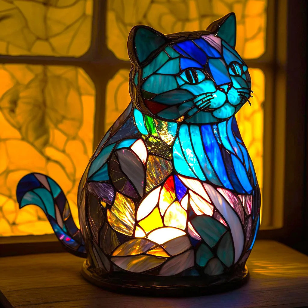 Modern Handmade Lamp with Contemporary Art Design – Ambient Light for Home