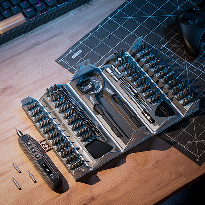 Precision Tool Set with 180 Magnetic Pieces