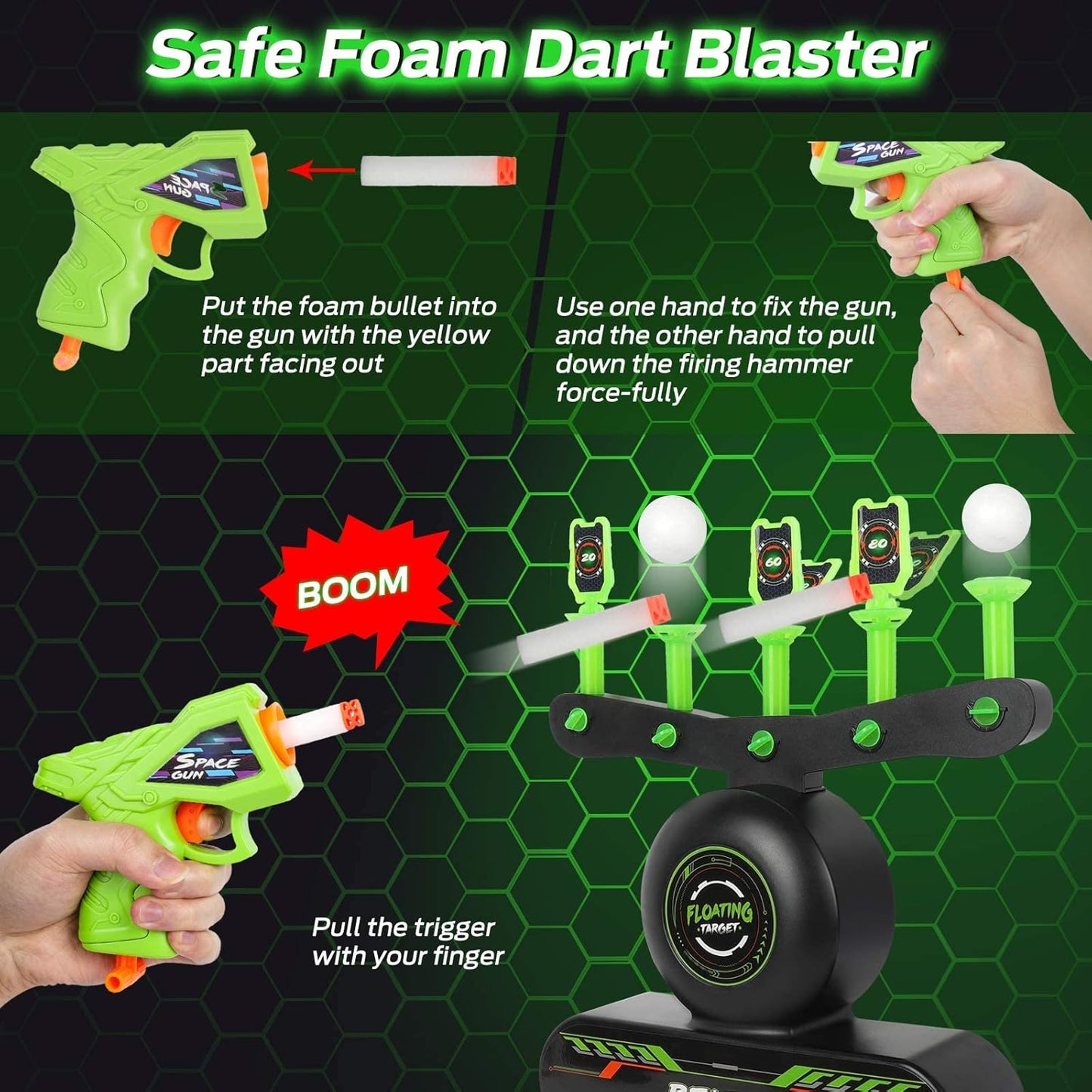 TargetBlaster – Electronic Shooting Game with Floating Targets