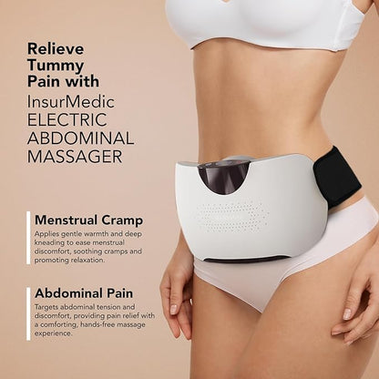 ThermaRelief Heated Abdominal Massager Belt – Instant Relief for Cramps, Bloating & Tension