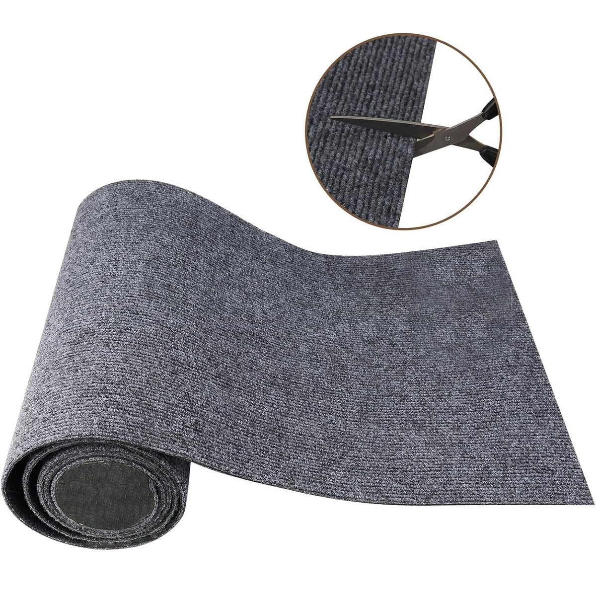 Cat Scratching Mat with Self-Adhesive Backing for Wall Mounting