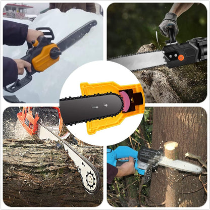 Portable Device for Sharpening Chainsaw Teeth