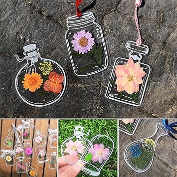 Customizable Clear Bookmark Creation Kit