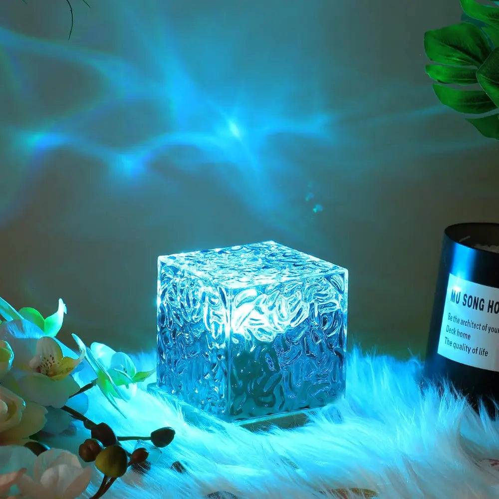 Colorful Aurora Borealis Cube with 16 Dancing Light Effects