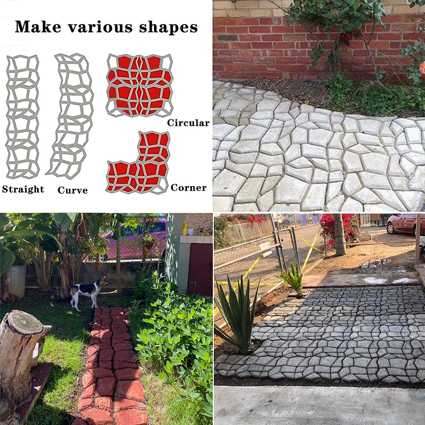 Decorative Paving Mold for Creative Designs
