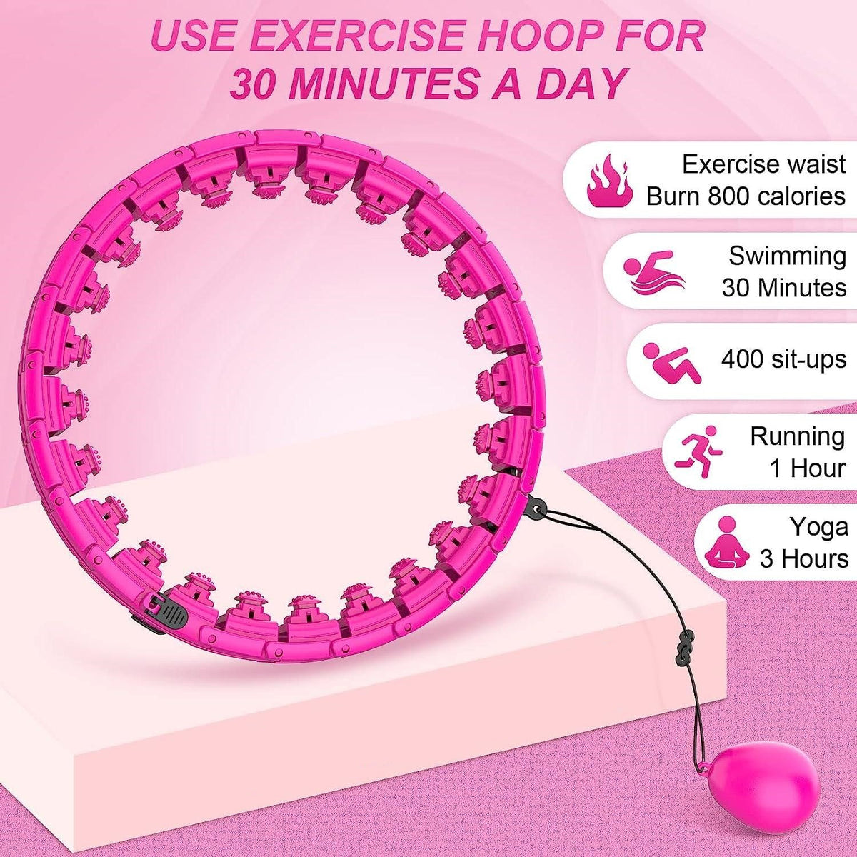 SpinFit™ - The Ultimate Fun Exercise Hoop