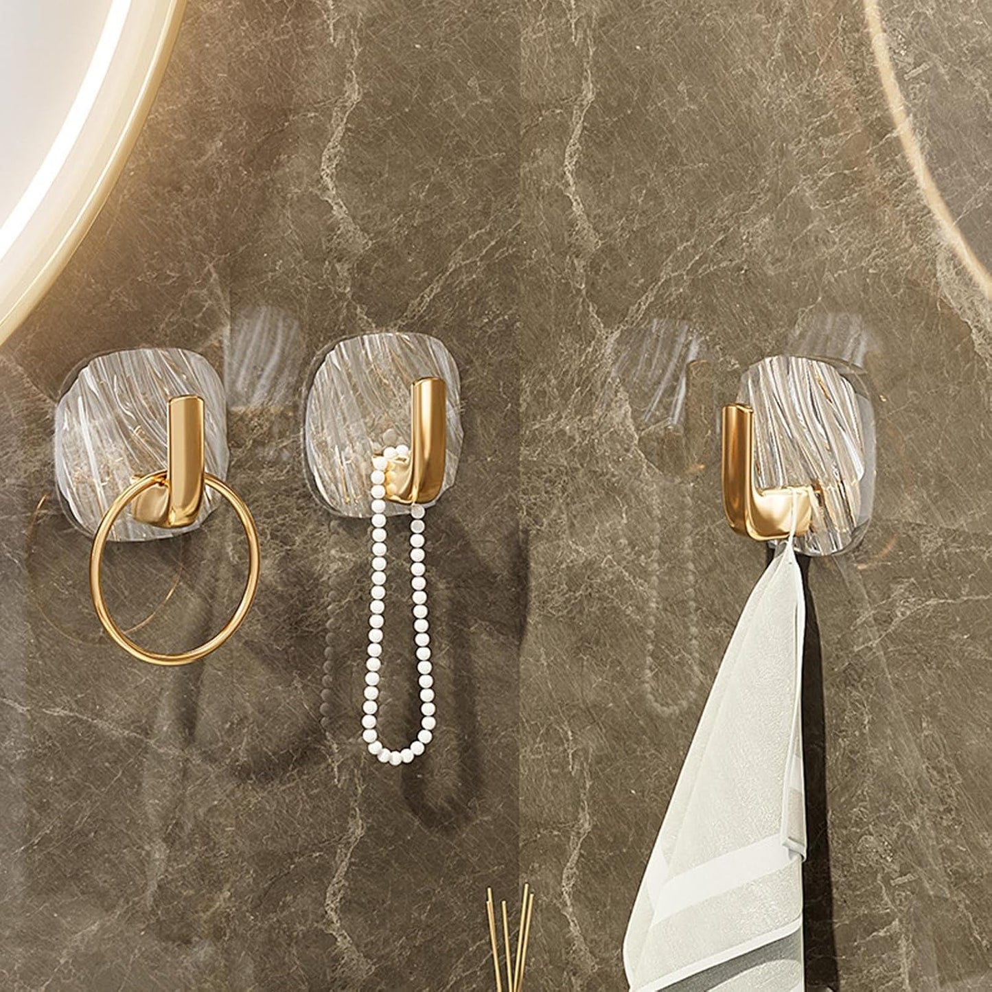 Buy 2 Get 1 Free | Strong Grip Hook – No Drilling, Elegant Design!