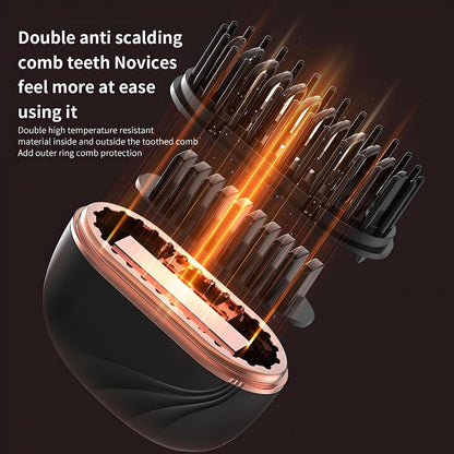 Portable Hair Styling Tool for Quick Sleek or Curly Styles