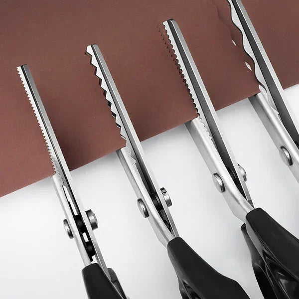 Precision Fabric Scissors with Serrated Blades - 23.5 cm