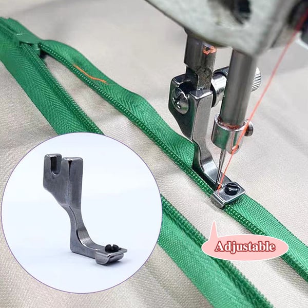 Buy One Get One Free | Adjustable Zipper Foot for Sewing Machine