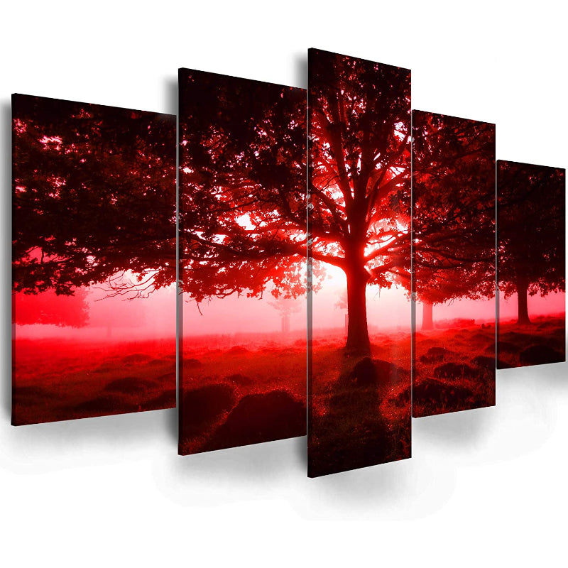 Vibrant 5-Piece Canvas Art Set for Stunning Home Décor