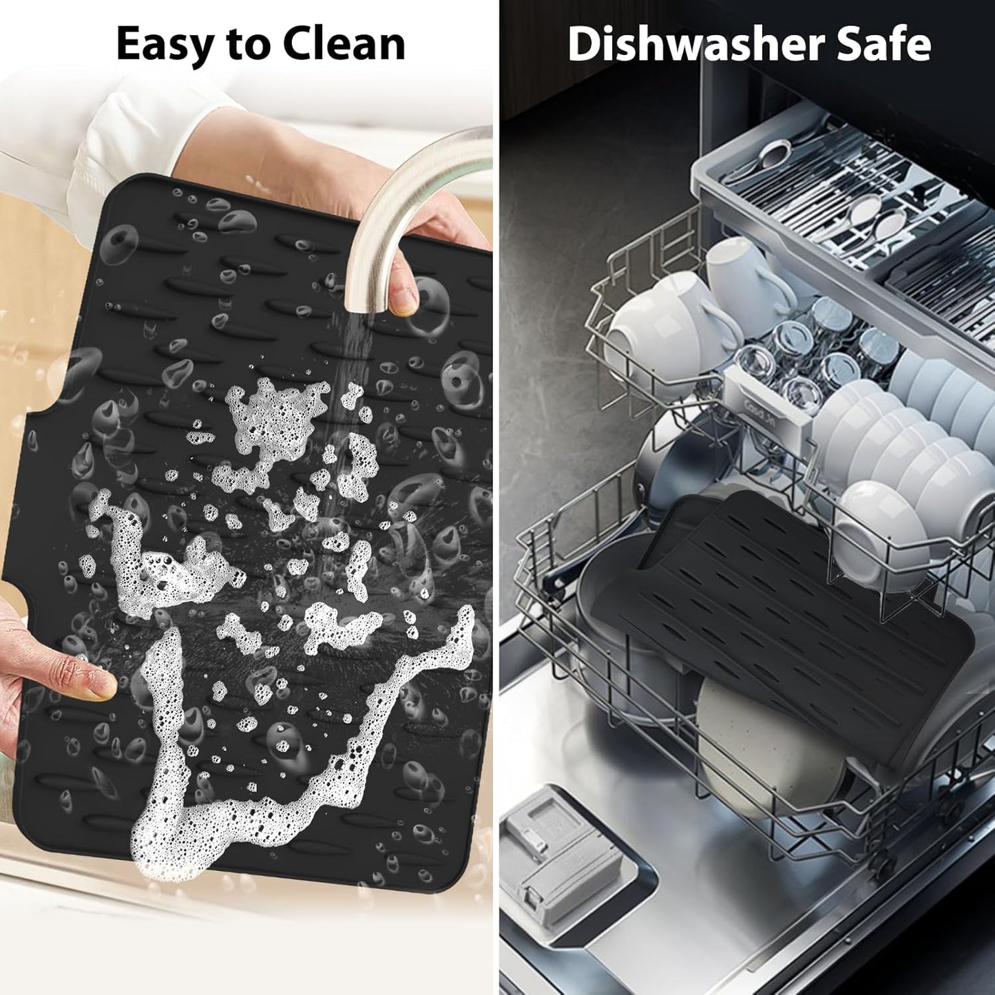 Sinkside Organizer Mat | Keep Your Countertop Clean & Tidy