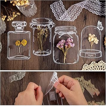 Customizable Clear Bookmark Creation Kit