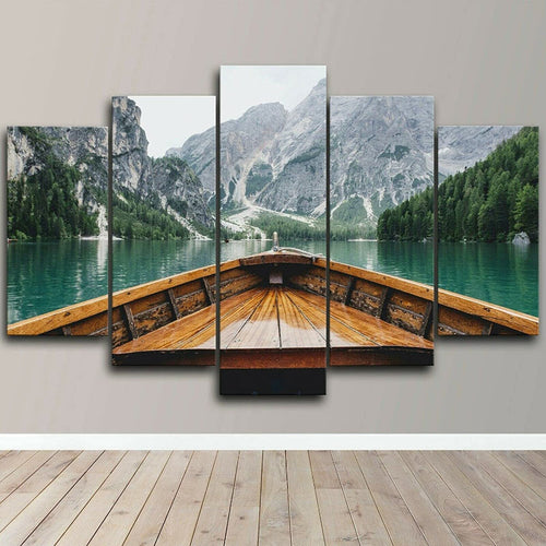 Stunning 5-Piece Mountain View Canvas Art Collection