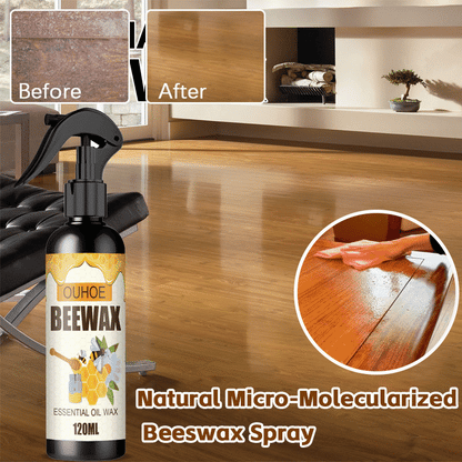 Revitalize Your Furniture with Natural Beeswax Spray - Buy One, Get One Free