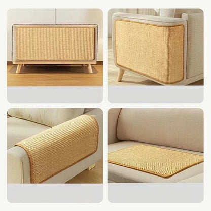 Cat Scratching Mat | Natural Sisal Scratcher for Furniture Protection | 20x40–30x60 cm