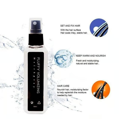 Instant Hair Volume Spray for Natural Bounce