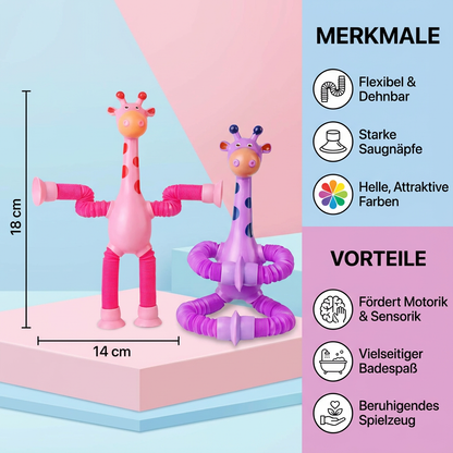 Baby Toy Giraffe with Sensory Suction Cups