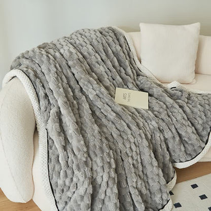 Thick Reversible Coral Fleece Blanket