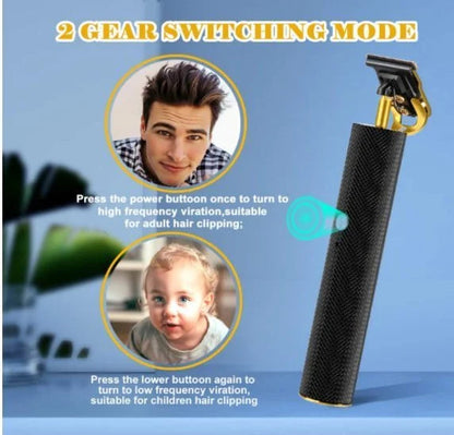Wireless Hair Clipper with Zero Gap Trimming