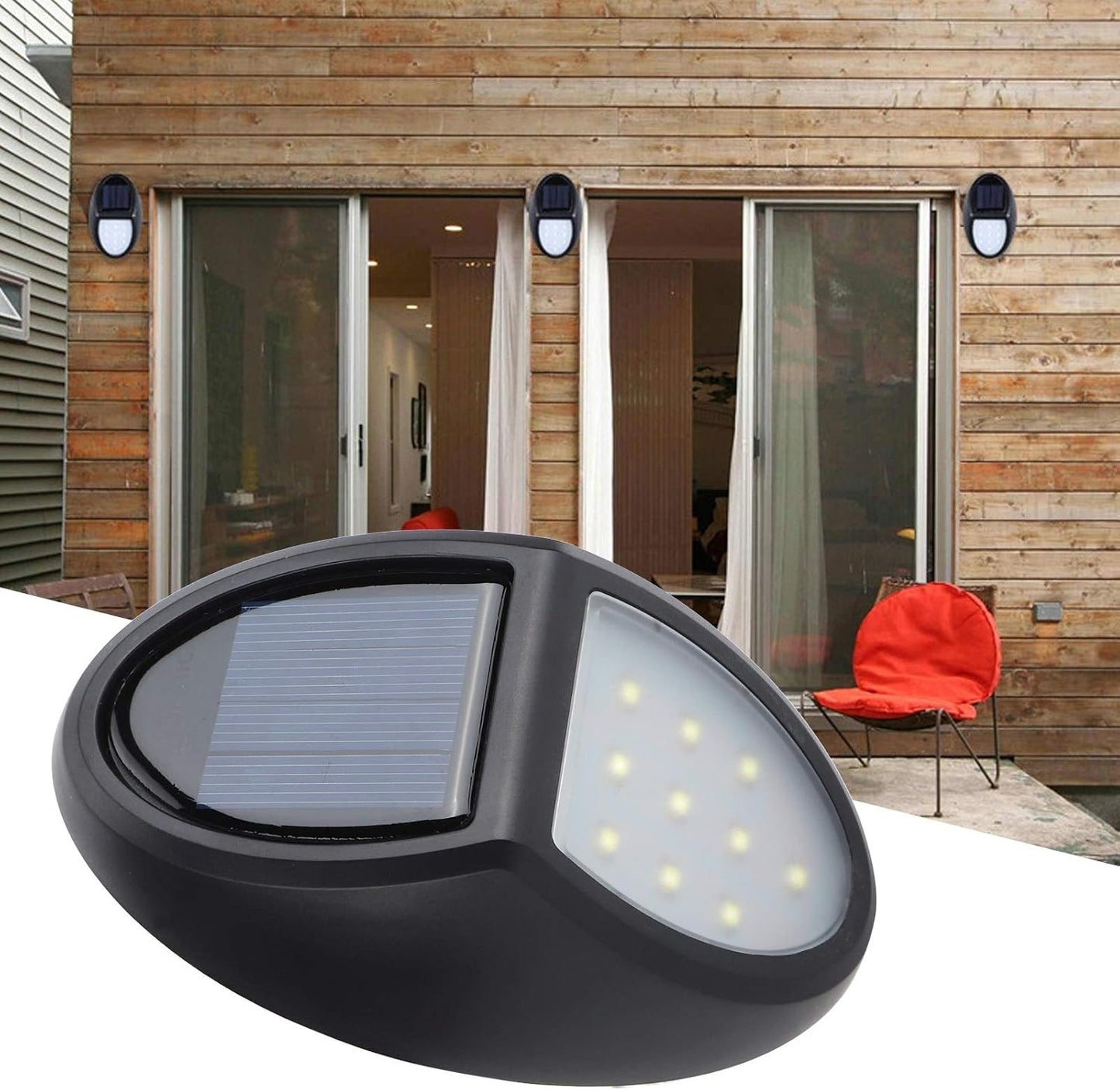 Motion-Activated Solar Light for Safe Outdoor Areas