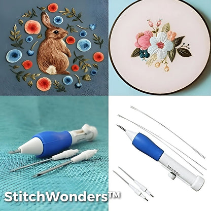 50% OFF | Transform Your Fabrics with the Magic Embroidery Set [Last Day Discount]