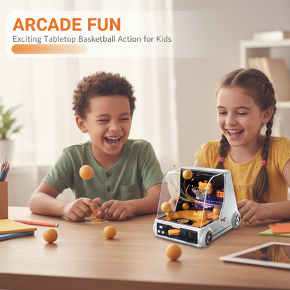 Instant Arcade Basketball Fun for Enhanced Focus and Coordination