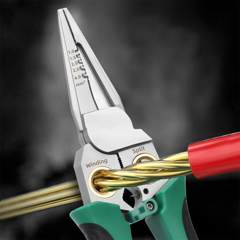 Versatile 8-in-1 Wire Stripper and Cutter Tool