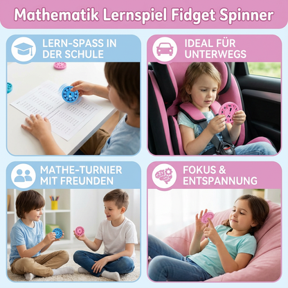 Fidget Spinner Educational Math Game