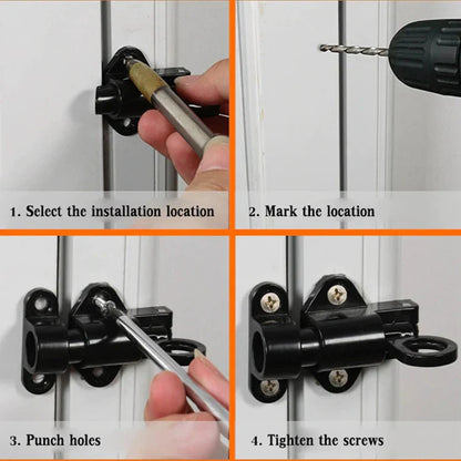 Instant Strong Protection for Doors, Gates, and Windows