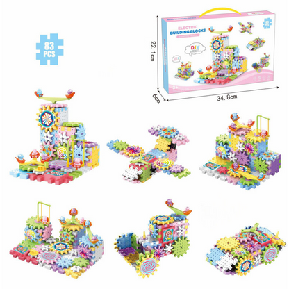 Rotating Montessori Building Block Toy