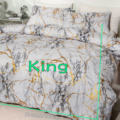Modern Design Quilt Cover Set – Stylish Bedding Ensemble