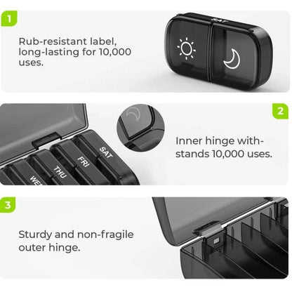 Pill Organizer – Effortless Daily Management to Never Miss a Dose