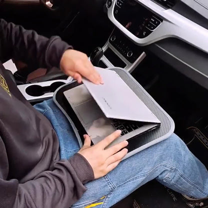 Portable Laptop Desk with Soft Base – Ideal for Bed, Couch, Travel