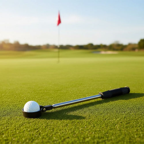 Telescopic Golf Ball Retriever in Stainless Steel