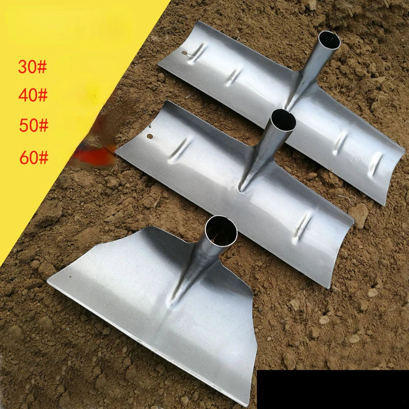 Heavy-Duty Farm Scraper & Snow Shovel | Steel Blade for Manure, Snow & Yard Cleaning
