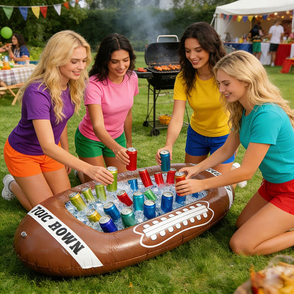 Inflatable Football Yard Decoration for Beach and Lawn Gatherings