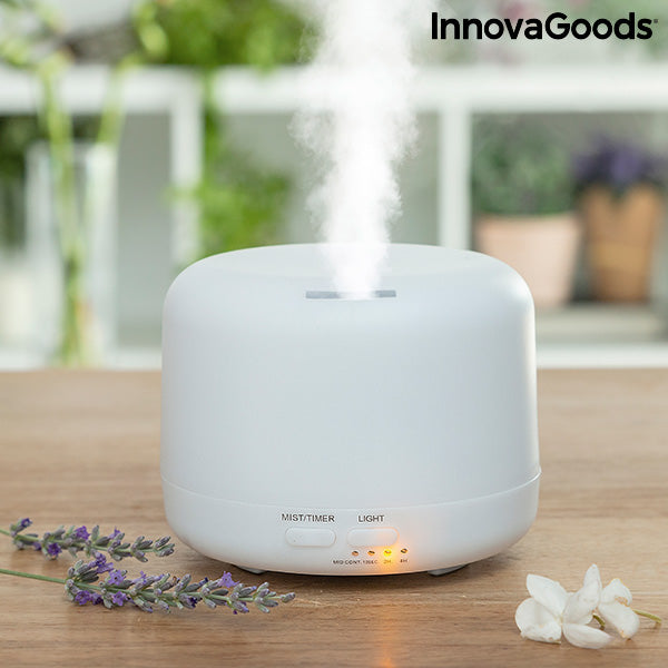 Serenity Mist | 400 ml Humidifier with LED Lighting & 15 Modes