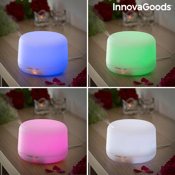 Serenity Mist | 400 ml Humidifier with LED Lighting & 15 Modes