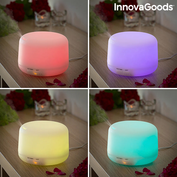 Serenity Mist | 400 ml Humidifier with LED Lighting & 15 Modes
