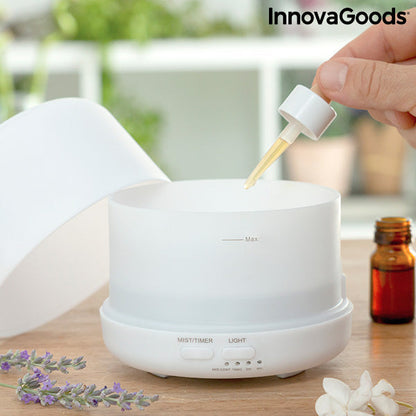 Serenity Mist | 400 ml Humidifier with LED Lighting & 15 Modes