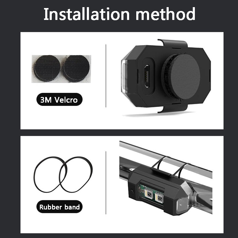 LED Strobe Lights for Airplanes in 7 Colours with USB Charger