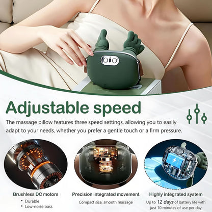 Portable Massager for Trapezius Relief