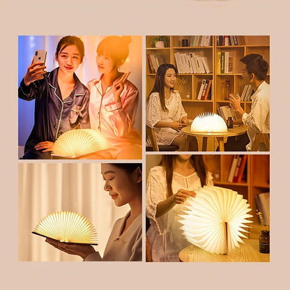 Foldable Paper Night Light for Warm Ambient Illumination